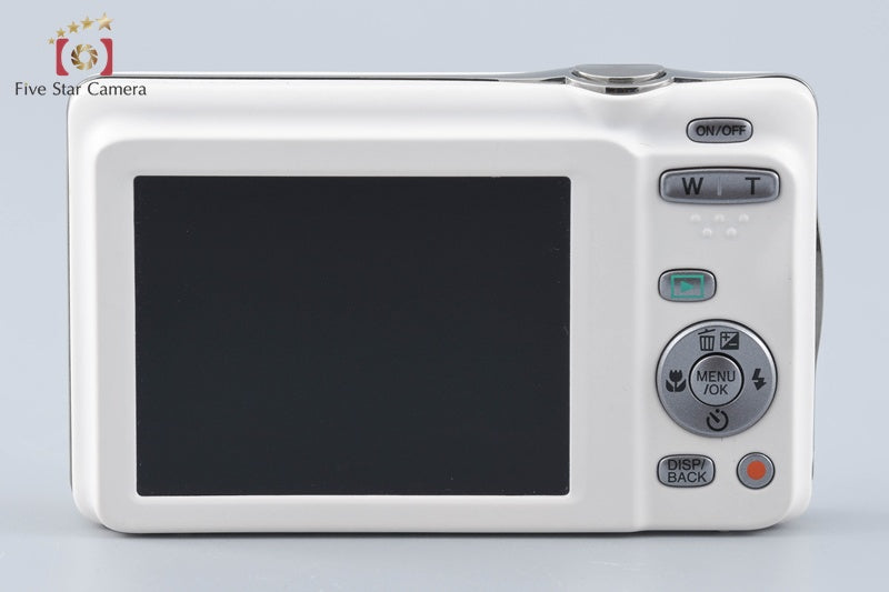 中古】FUJIFILM 富士フイルム FINEPIX JX600 ホワイト コンパクト