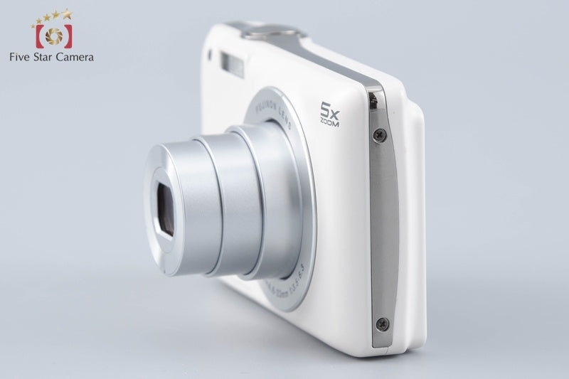中古】FUJIFILM 富士フイルム FINEPIX JX600 ホワイト コンパクト