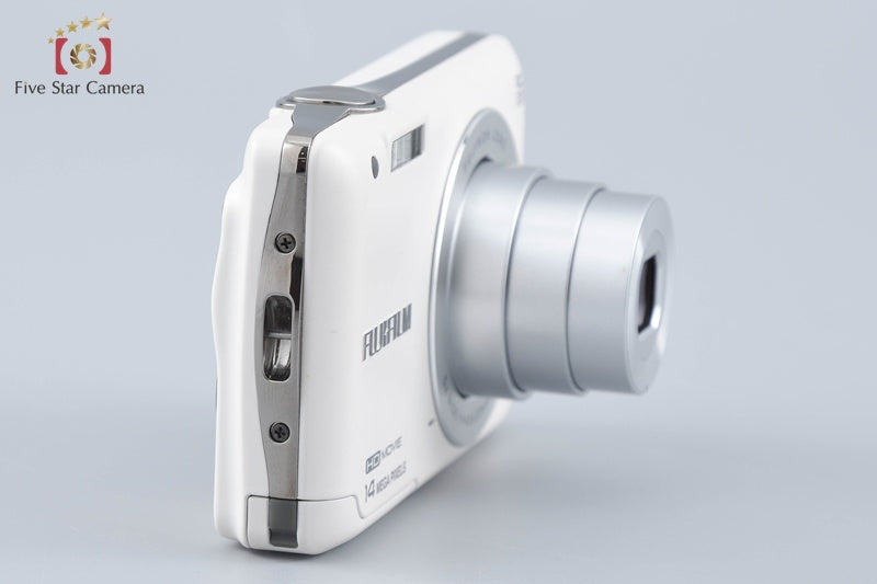 中古】FUJIFILM 富士フイルム FINEPIX JX600 ホワイト コンパクト