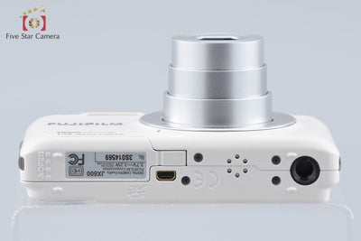 【中古】FUJIFILM 富士フイルム FINEPIX JX600 ホワイト コンパクトデジタルカメラ