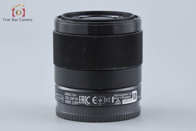 【中古】SONY ソニー FE 28mm f/2 SEL28F20
