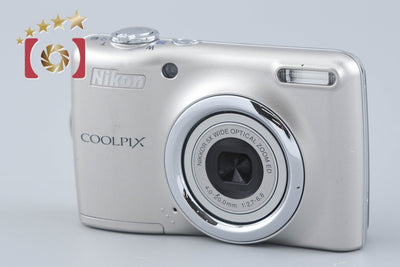 【中古】Nikon ニコン COOLPIX L23 シルバー コンパクトデジタルカメラ