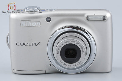 【中古】Nikon ニコン COOLPIX L23 シルバー コンパクトデジタルカメラ