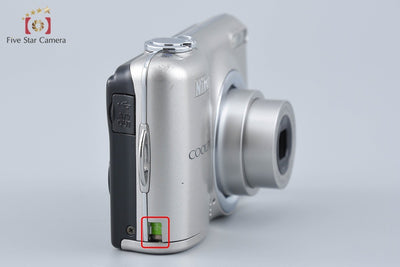 【中古】Nikon ニコン COOLPIX L23 シルバー コンパクトデジタルカメラ