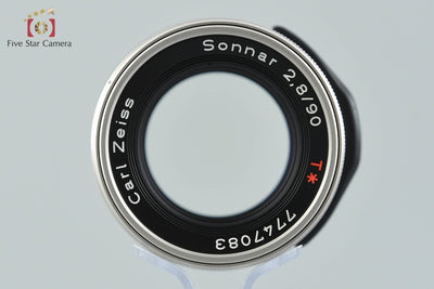 【中古】CONTAX コンタックス Carl Zeiss Sonnar 90mm f/2.8 T*