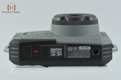 【中古】RICOH リコー PENTAX ペンタックス WG-1000 オリーブ 防水アクションカメラ 元箱付き