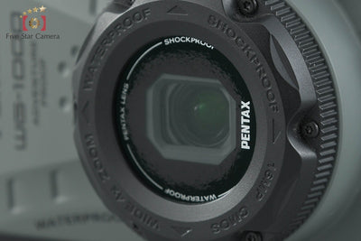 【中古】RICOH リコー PENTAX ペンタックス WG-1000 オリーブ 防水アクションカメラ 元箱付き