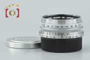 【中古】Canon キヤノン 28mm f/2.8 L39 ライカスクリューマウント
