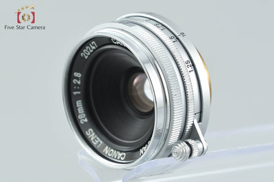 【中古】Canon キヤノン 28mm f/2.8 L39 ライカスクリューマウント