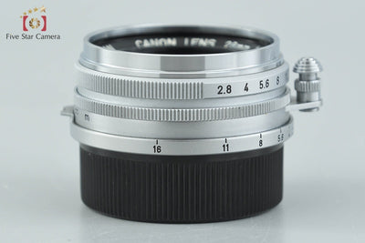 【中古】Canon キヤノン 28mm f/2.8 L39 ライカスクリューマウント