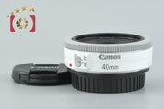 【中古】Canon キヤノン EF 40mm f/2.8 STM ホワイト