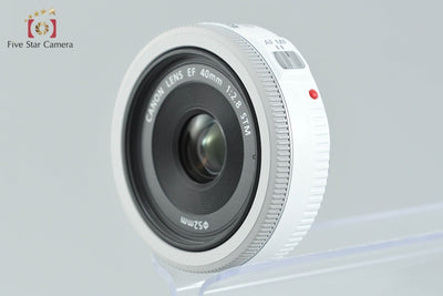 【中古】Canon キヤノン EF 40mm f/2.8 STM ホワイト