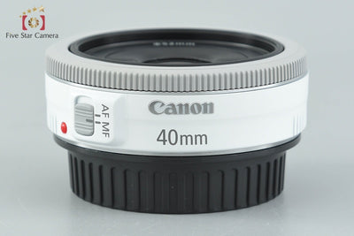 【中古】Canon キヤノン EF 40mm f/2.8 STM ホワイト