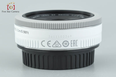【中古】Canon キヤノン EF 40mm f/2.8 STM ホワイト