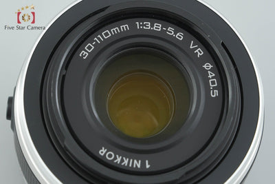 【中古】Nikon ニコン 1 NIKKOR 30-110mm f/3.8-5.6 VR シルバー