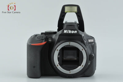 【中古】Nikon ニコン D5500 ブラック ダブルズームキット