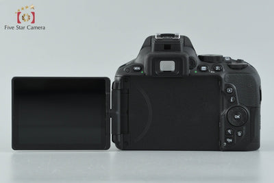 【中古】Nikon ニコン D5500 ブラック ダブルズームキット