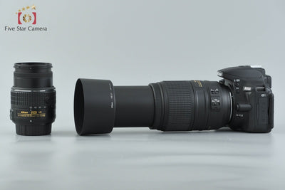 【中古】Nikon ニコン D5500 ブラック ダブルズームキット