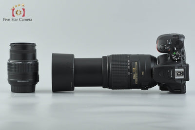 【中古】Nikon ニコン D5500 ブラック ダブルズームキット