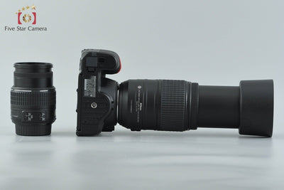 【中古】Nikon ニコン D5500 ブラック ダブルズームキット