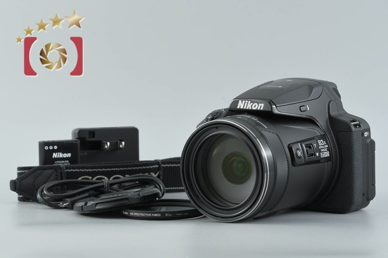 【中古】Nikon ニコン COOLPIX P900 ブラック コンパクトデジタルカメラ
