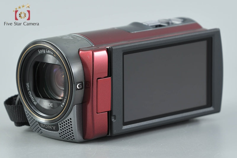 中古】SONY ソニー ハンディカム HDR-CX180 レッド ビデオカメラ