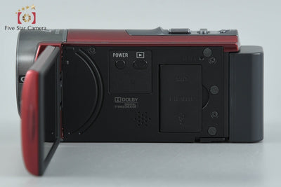 【中古】SONY ソニー ハンディカム HDR-CX180 レッド ビデオカメラ
