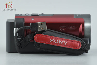 【中古】SONY ソニー ハンディカム HDR-CX180 レッド ビデオカメラ