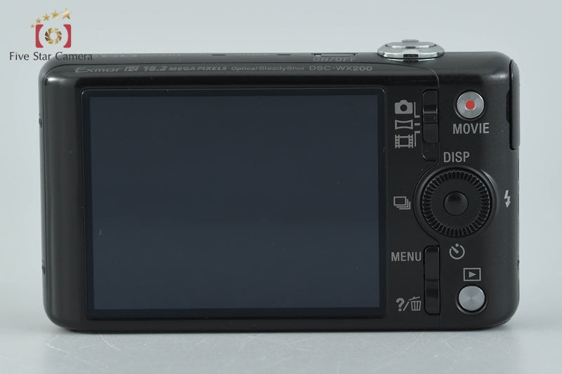 中古】SONY ソニー Cyber-shot DSC-WX200 ブラック デジタルスチル