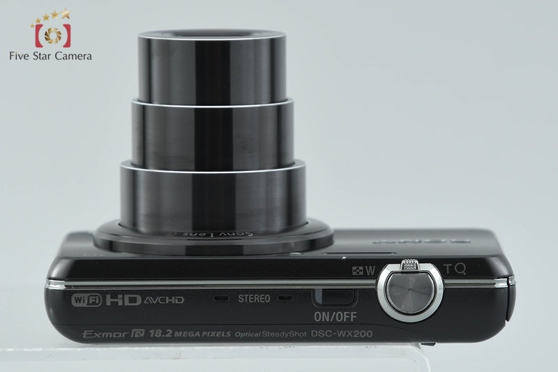 中古】SONY ソニー Cyber-shot DSC-WX200 ブラック デジタルスチル