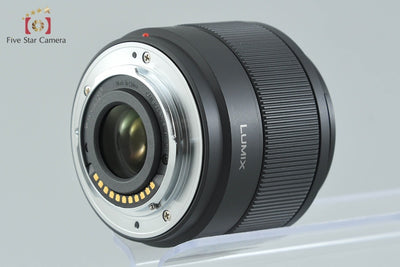 【中古】Panasonic パナソニック LUMIX G 25mm f/1.7 ASPH. H-H025 ブラック