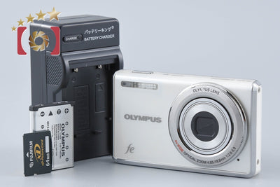 【中古】OLYMPUS オリンパス FE-4010 ホワイト コンパクトデジタルカメラ