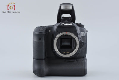 【中古】Canon キヤノン EOS 60D + BG-E9 バッテリーグリップ