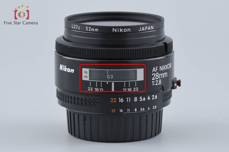 中古】Nikon ニコン AF NIKKOR 28mm f/2.8 – Five Star Camera 中古】Nikon ニコン AF NIKKOR 28mm f/2.8 – Five Star Camera