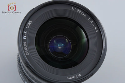 【中古】Canon キヤノン EF-S 10-22mm f/3.5-4.5 USM