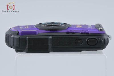 【中古】RICOH リコー PENTAX ペンタックス Optio WG-1 パープル 防水アクションカメラ