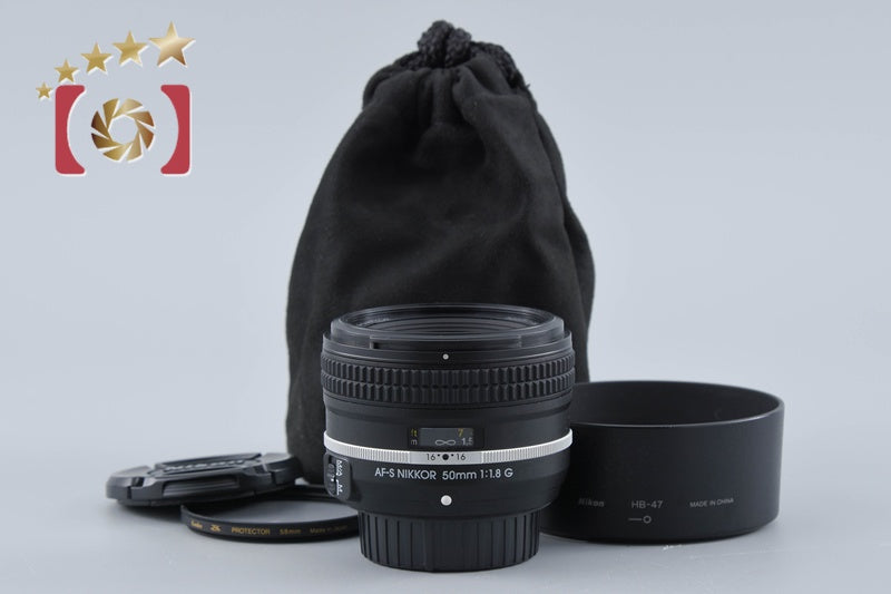 【中古】Nikon ニコン AF-S NIKKOR 50mm f/1.8 G