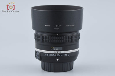 【中古】Nikon ニコン AF-S NIKKOR 50mm f/1.8 G