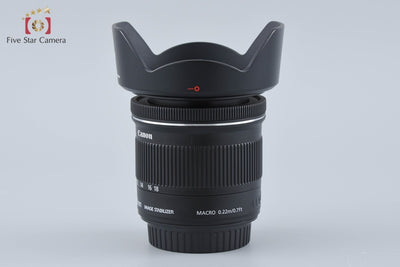 【中古】Canon キヤノン EF-S 10-18mm f/4.5-5.6 IS STM 元箱付き