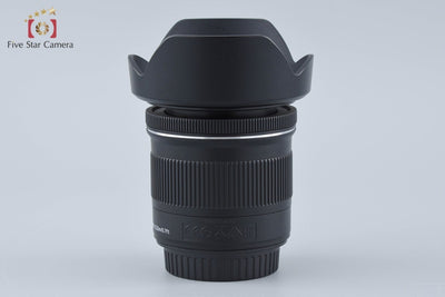 【中古】Canon キヤノン EF-S 10-18mm f/4.5-5.6 IS STM 元箱付き
