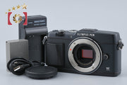【中古】OLYMPUS オリンパス PEN E-P5 ブラック ミラーレス一眼カメラ シャッター回数僅少