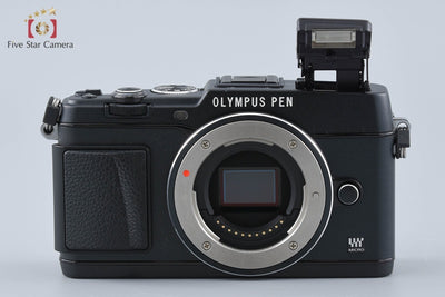 【中古】OLYMPUS オリンパス PEN E-P5 ブラック ミラーレス一眼カメラ シャッター回数僅少