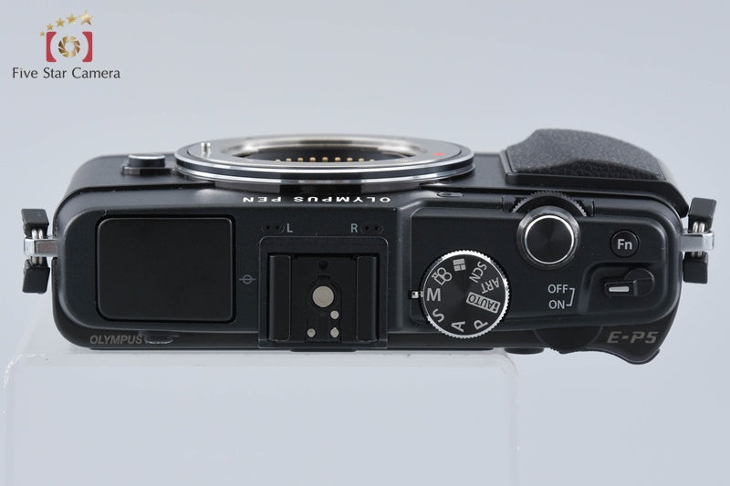 中古】OLYMPUS オリンパス PEN E-P5 ブラック ミラーレス一眼カメラ