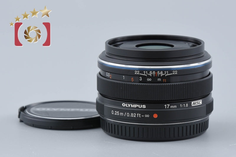【中古】OLYMPUS オリンパス M.ZUIKO DIGITAL 17mm f/1.8 ブラック