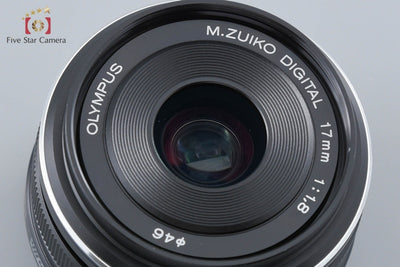 【中古】OLYMPUS オリンパス M.ZUIKO DIGITAL 17mm f/1.8 ブラック
