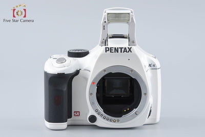 【中古】PENTAX ペンタックス K-x ダブルズームレンズキット ホワイト