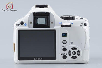 【中古】PENTAX ペンタックス K-x ダブルズームレンズキット ホワイト