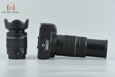 【中古】Canon キヤノン EOS Kiss X7 ダブルズームキット ブラック