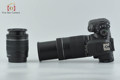 【中古】Canon キヤノン EOS Kiss X7i ダブルズームキット シャッター回数僅少