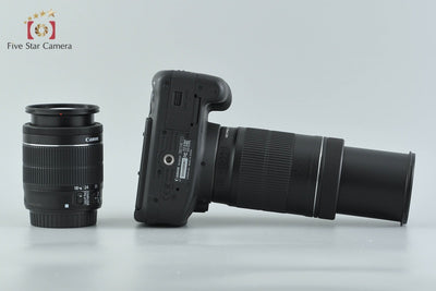 【中古】Canon キヤノン EOS Kiss X7i ダブルズームキット シャッター回数僅少